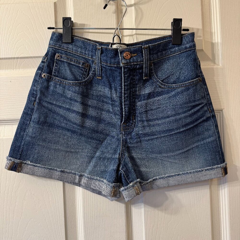 NWT JCrew Denim High Rise Shorts | Size 25
